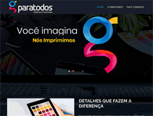 Tablet Screenshot of graficaparatodos.com